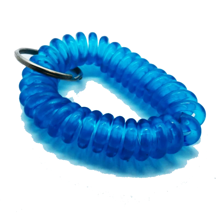 
Oem Design Good Quality Plastic Wrist Coil Wrist Band For Identification Purpose 