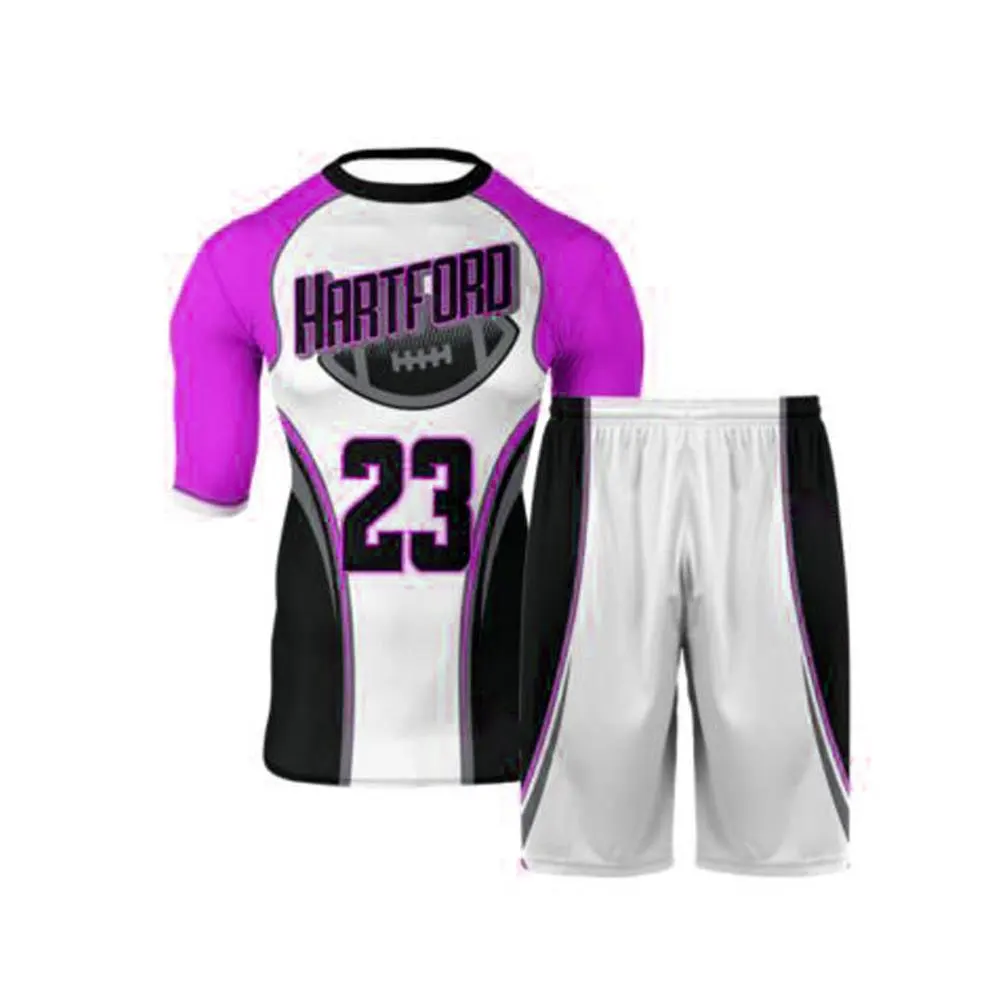 New Men American Football Uniform Top Quality 7 on 7 Sports Uniform Embroidery Men clothing