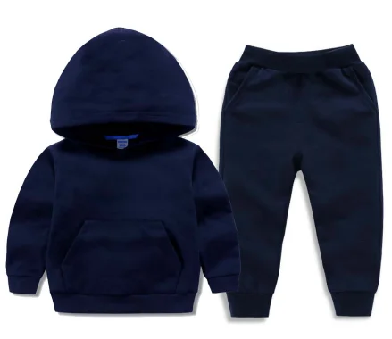 Long Sleeve Kids Soccer Jerseys Set Football Uniforms Kits Training Suit Tracksuits