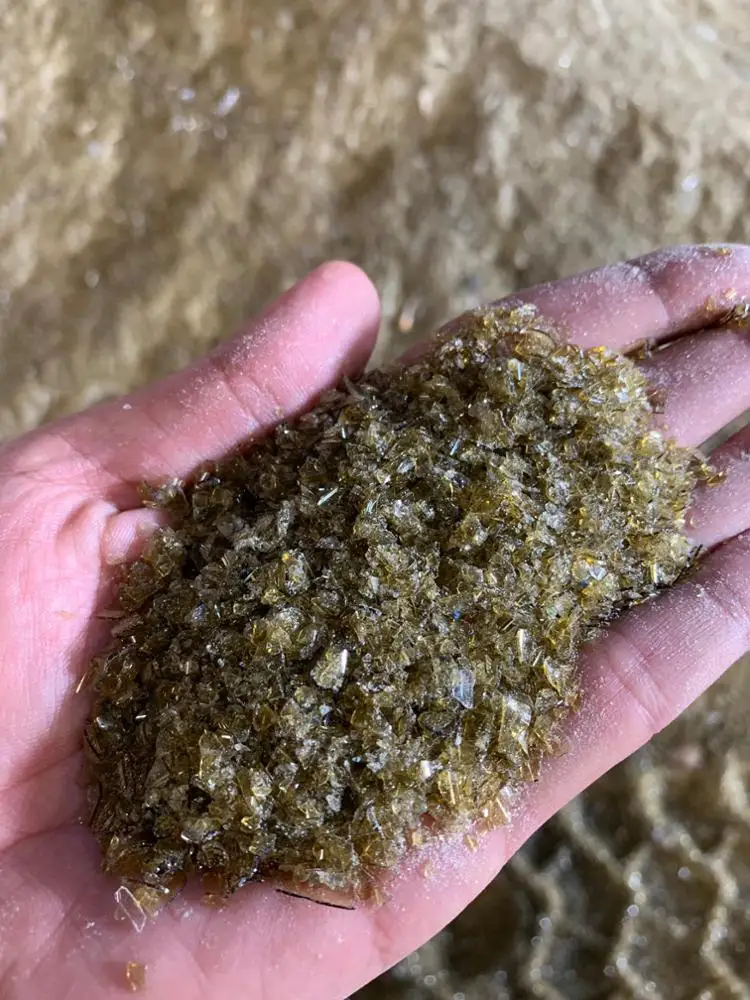 recycled broken scrap crushed glass cullet from Turkey