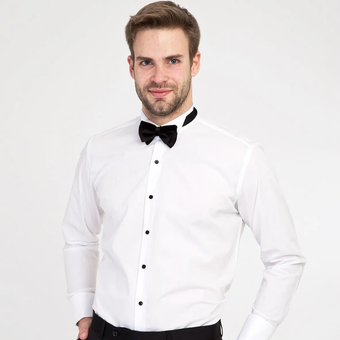 Kigili, Турецкая Мода, высокое качество, 100% хлопок, свадебное платье, воротник крыла, рубашка с длинным рукавом для мужчин, Oem мужская рубашка