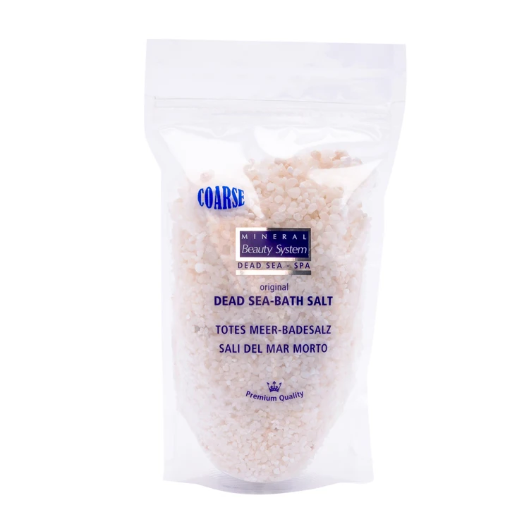 Natural Aromatic Dead Sea Mineral Pure Bath Salts Available in Consumer & Bulk Packaging