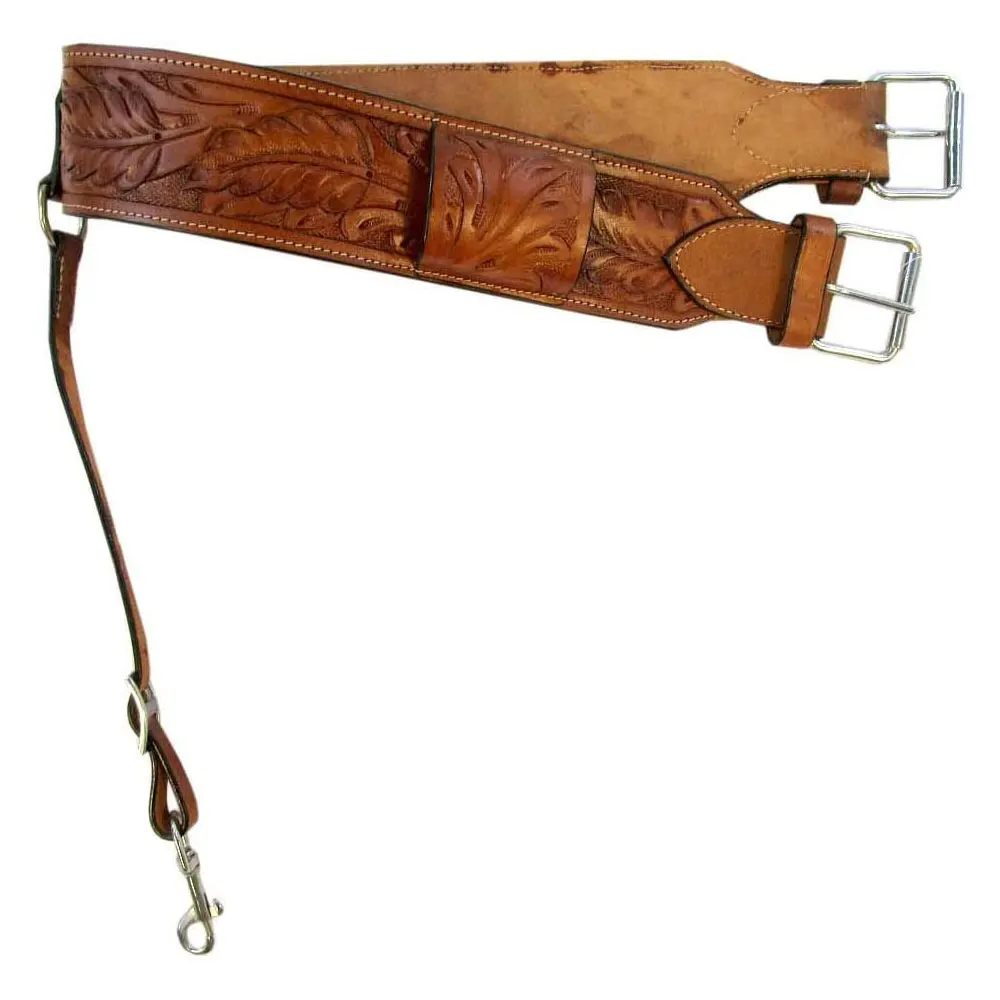 Black Neoprene Roller Buckle Easy Cinch Western Horse Saddle Girth / Horse Saddle Girth