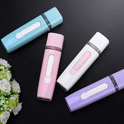Portable Nano Mist Sprayer Facial Steamer Face Spray Moisturizing Facial Spray Usb Ionic Support Sensitive Skin Nano Sprayer 305