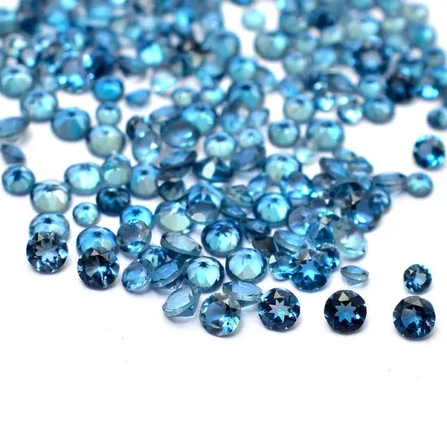 
 Высококачественный Натуральный аквамарин, 4 мм, круглые ограненные драгоценные камни, цена производителя, свободный драгоценный камень, хорошее качество, Аквамарин  