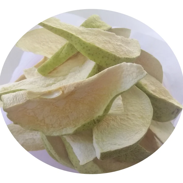 Best Quality Natural Freeze Dried Pear in bulk Dried Pear Healthy Crunchy Snack Wholesale supplier dried fruit OEM
