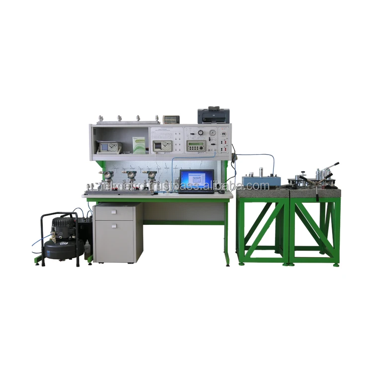 Stands for verification / calibration of pressure gauges traction meters, pressure gauges, draft gauges, metrology