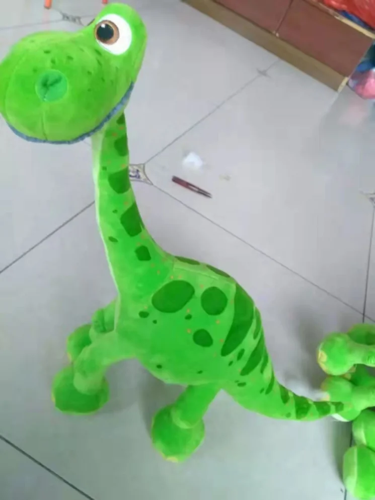 YIWU AULLAN  Hot Wholesale  Kawaii  Kids Birthday Gifts  Dinosaur Doll Green Long Neck Dinosaur Stuffed Animal Plush Toy