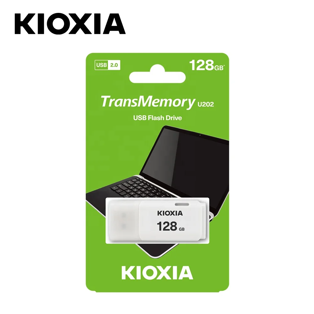 Exw цена 2020 новый оригинальный KIOXIA TransMemory U202 USB2.0 флэш-накопитель 16 ГБ 32 64 Гб 128