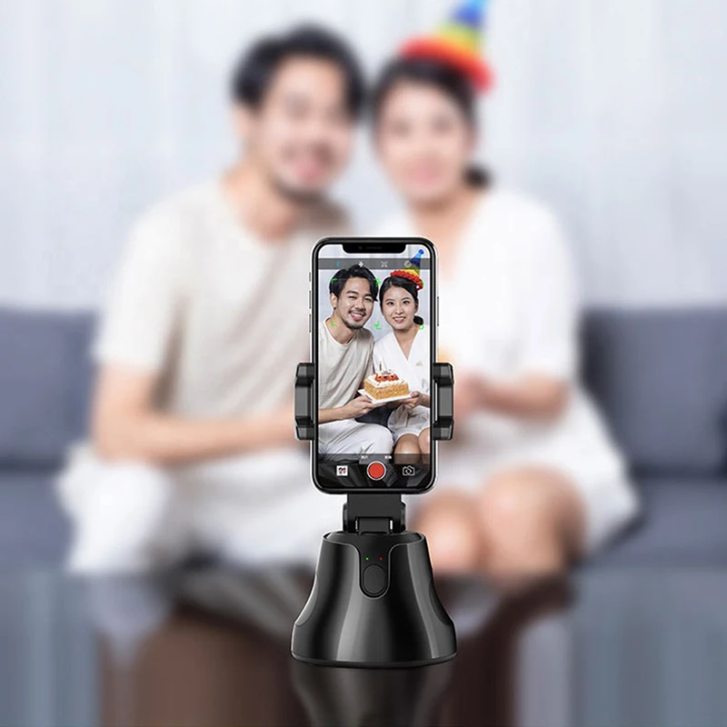 Smart App Control 360 Rotation Auto Face Object Tracking Selfie Stick Smart Shooting Stand Camera Phone Holder for Vlog Live