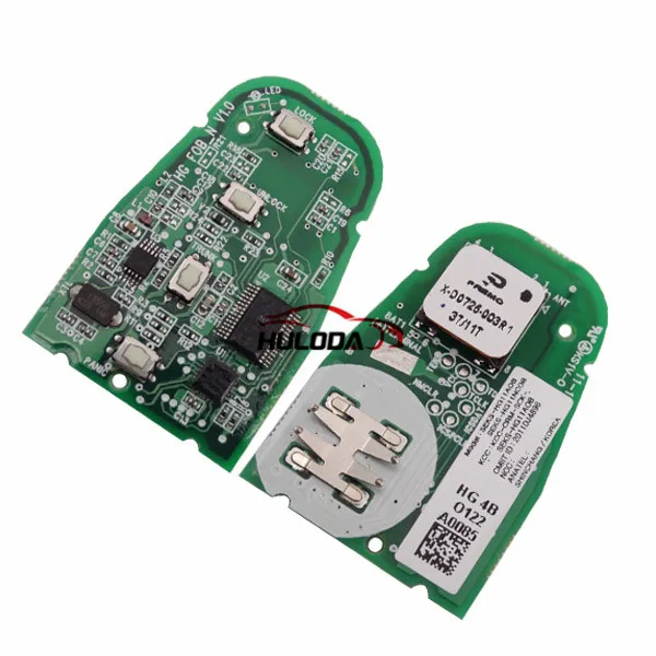 For Hyundai 3+1 button original remote key 434mhz with 8A Toyota H chip Model: Seks-HG11A0B KCC:kcc-CRM-SCK-SEKS-HG11A0B  CMIIT