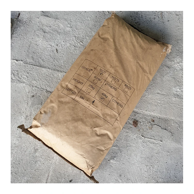 High Quality Best Selling Malaysia Blown Grade Bitumen 10/20 (40kg) with Good Adhesion for Coating Application