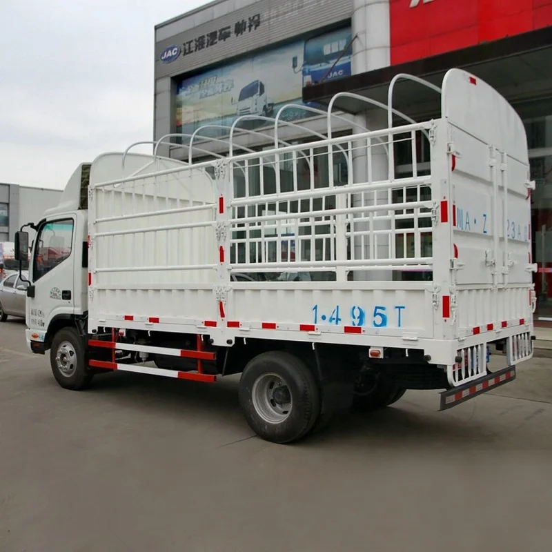 High Power 4X4 2021 Forl cargo truck 4*2 wheel van 2-4 ton weight small truck. now in stovk available