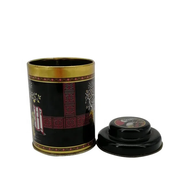 
kingshine Iron cans are special round tea tin box 