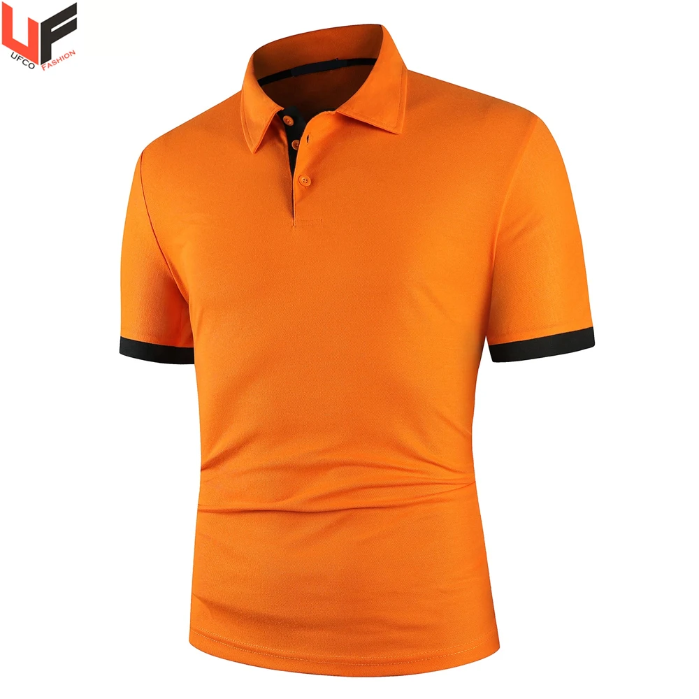 Wholesale Custom Design High Quality Plain Mens Golf Lapel Polo Shirt for Sports Men Casual Smart Embroidery Custom Name
