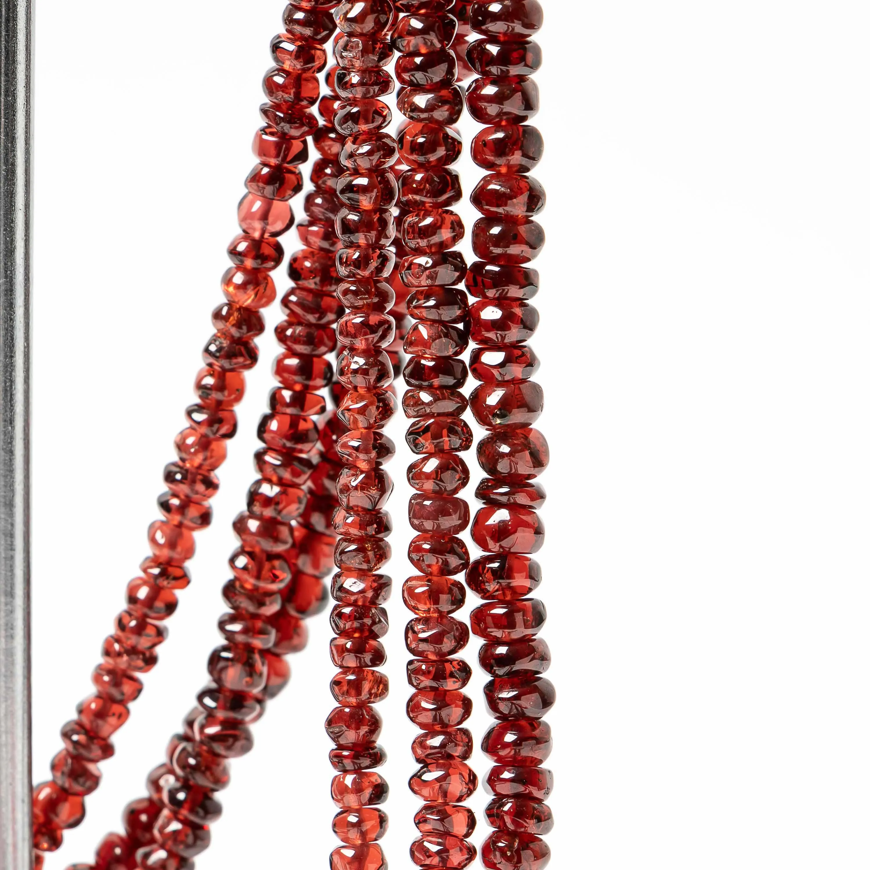 Новое поступление бусины из драгоценных камней Рондель 4-6 мм