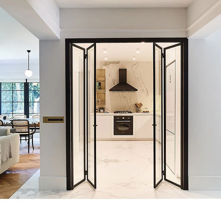 Fold Away Cabinet Pocket Doors Wholesale Best Replacement 3 Folding Door Aluminum  Bi Folding Weather Proof Doors