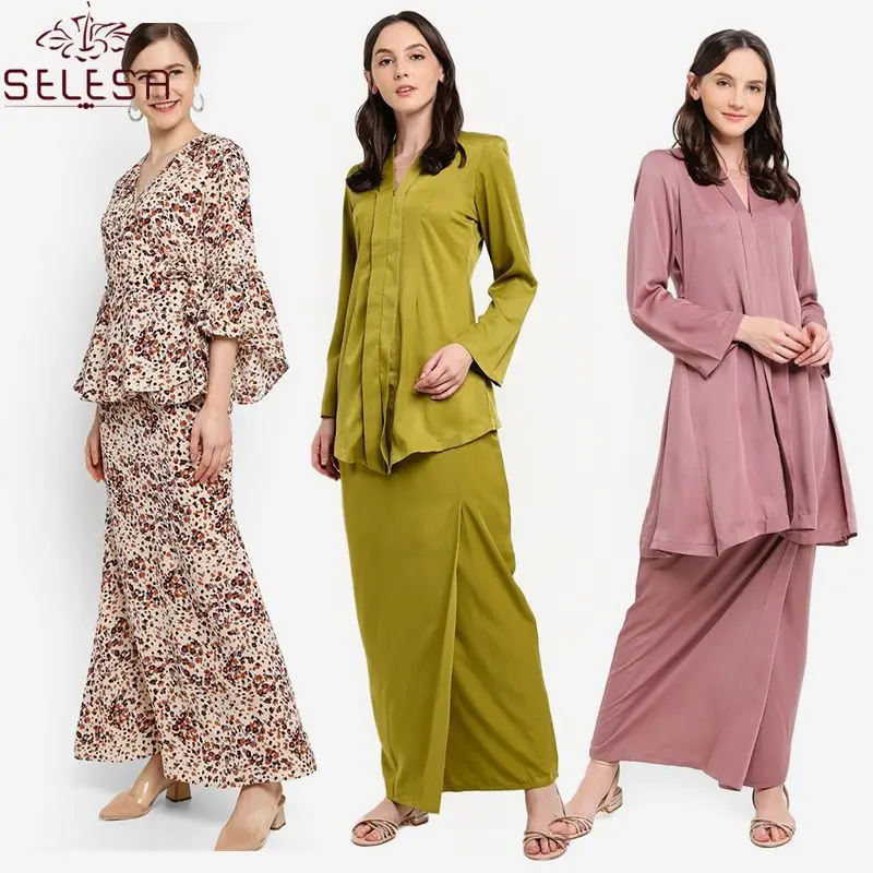 Wholesale Latest Design Khimar Jilbab Casual Muslim Clothing For Women With Hgh Quality Vietnam Baju Kurung