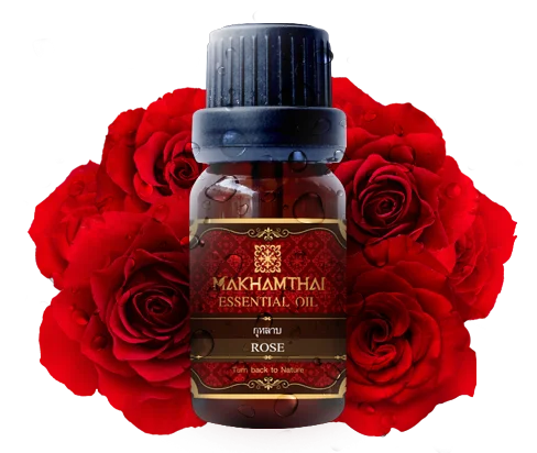 MAKHAMTHAI Rose Essential Oil diffuser 10 ml 100% Pure Essential Oil Aromatherapy