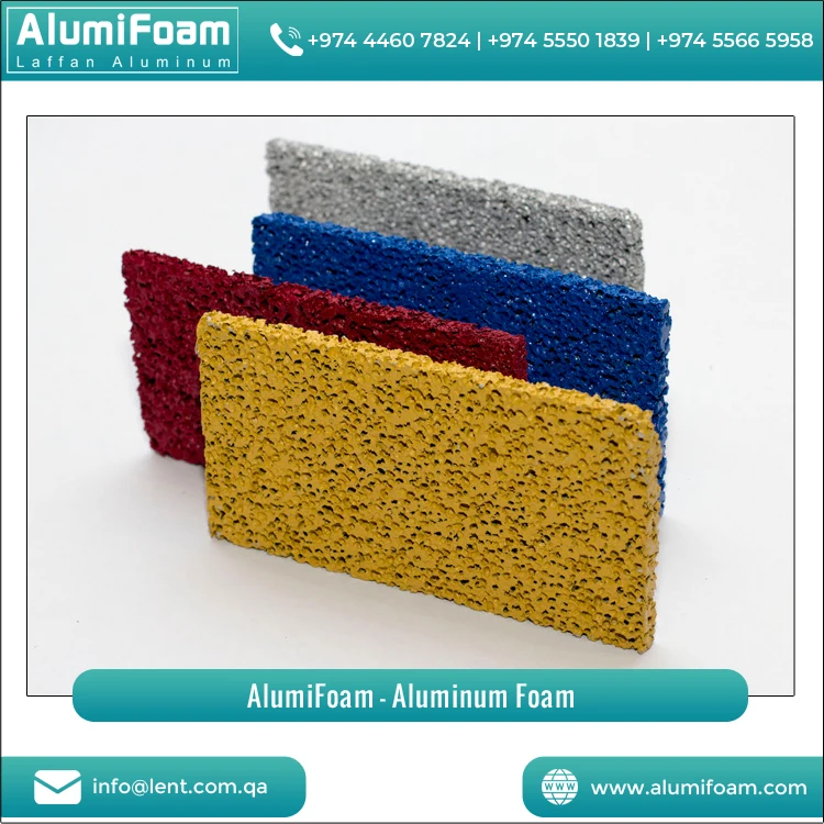 Trusted Product Range of Best Quality 0.5 - 1.0 W/m2K Thermal Conductivity Aluminum Foam from Qatar