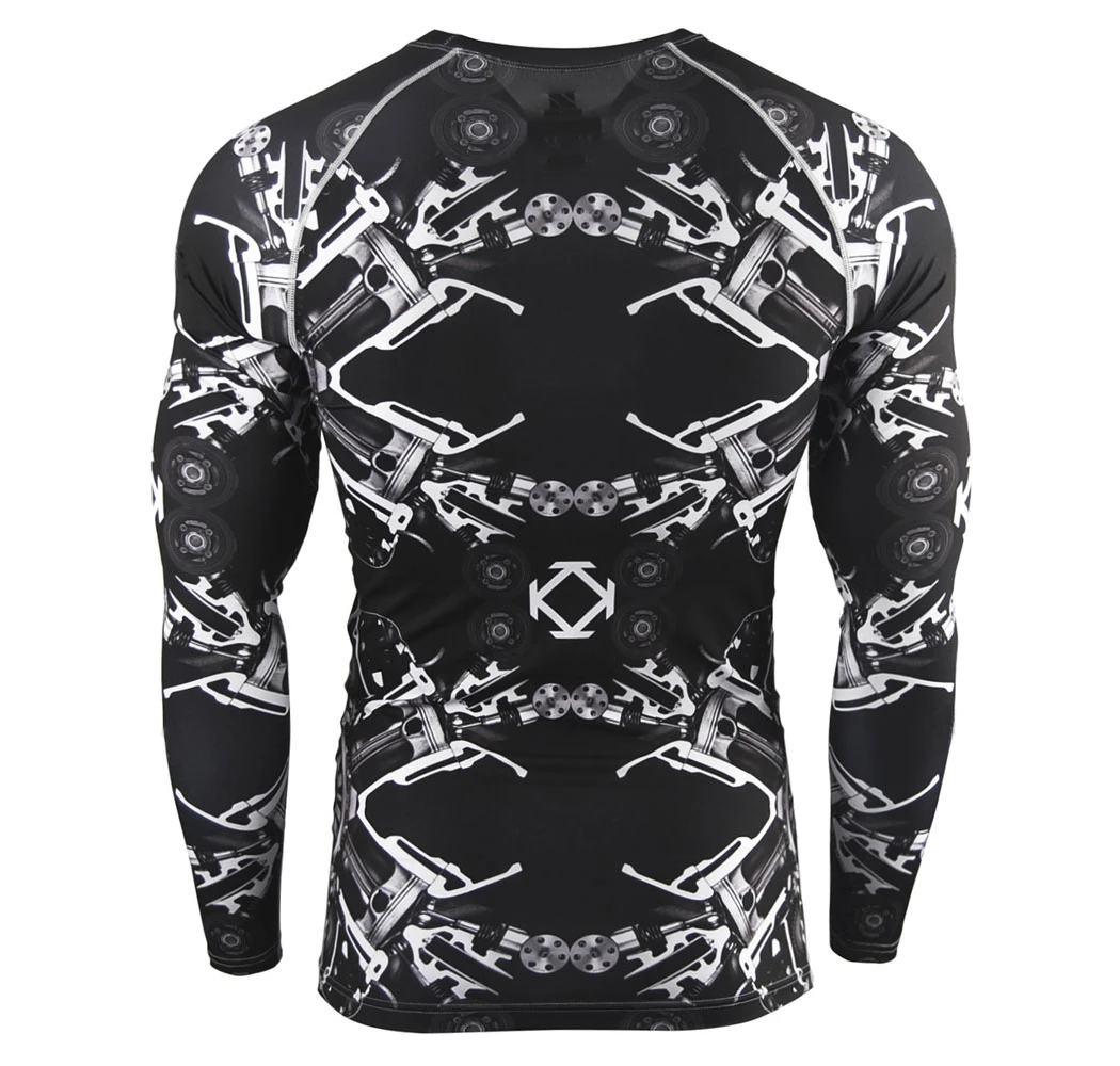 Cheap Low Quantity Best New Professional Custom 100% Polyester Cheap Surfing Rash Guard for Men