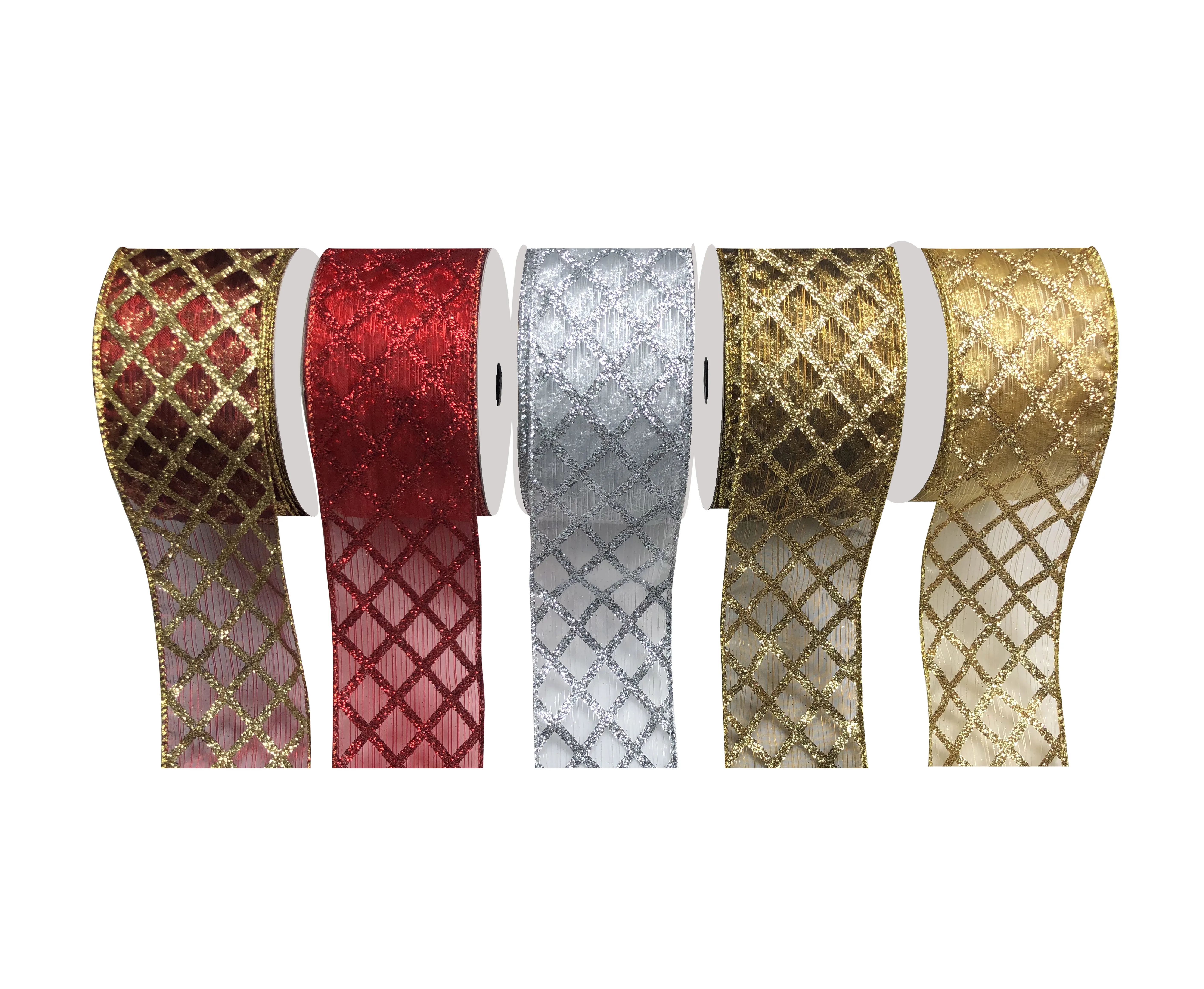 Рождественская декоративная лента 2,5'