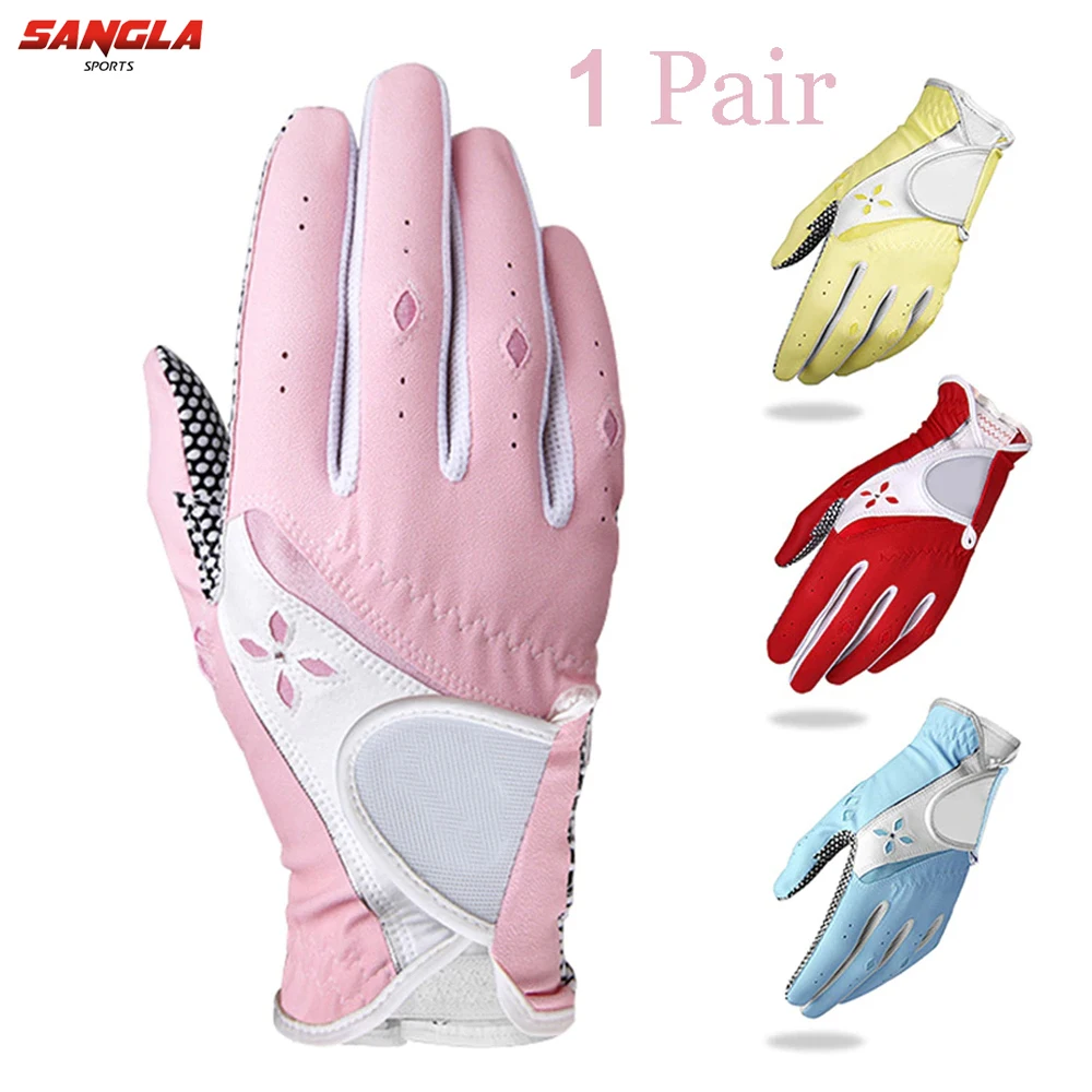 Golf Gloves Professional Printed Logo Cabretta Leather Golf Gloves High Quality Bulk Quantity With Low Prices