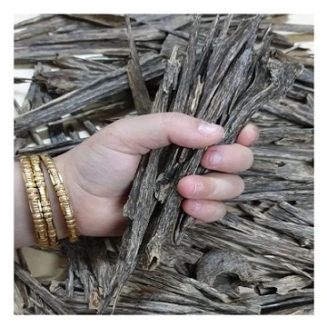 Чистый натуральный агаровый лес Sallah SPI-017 Oud без клея краски