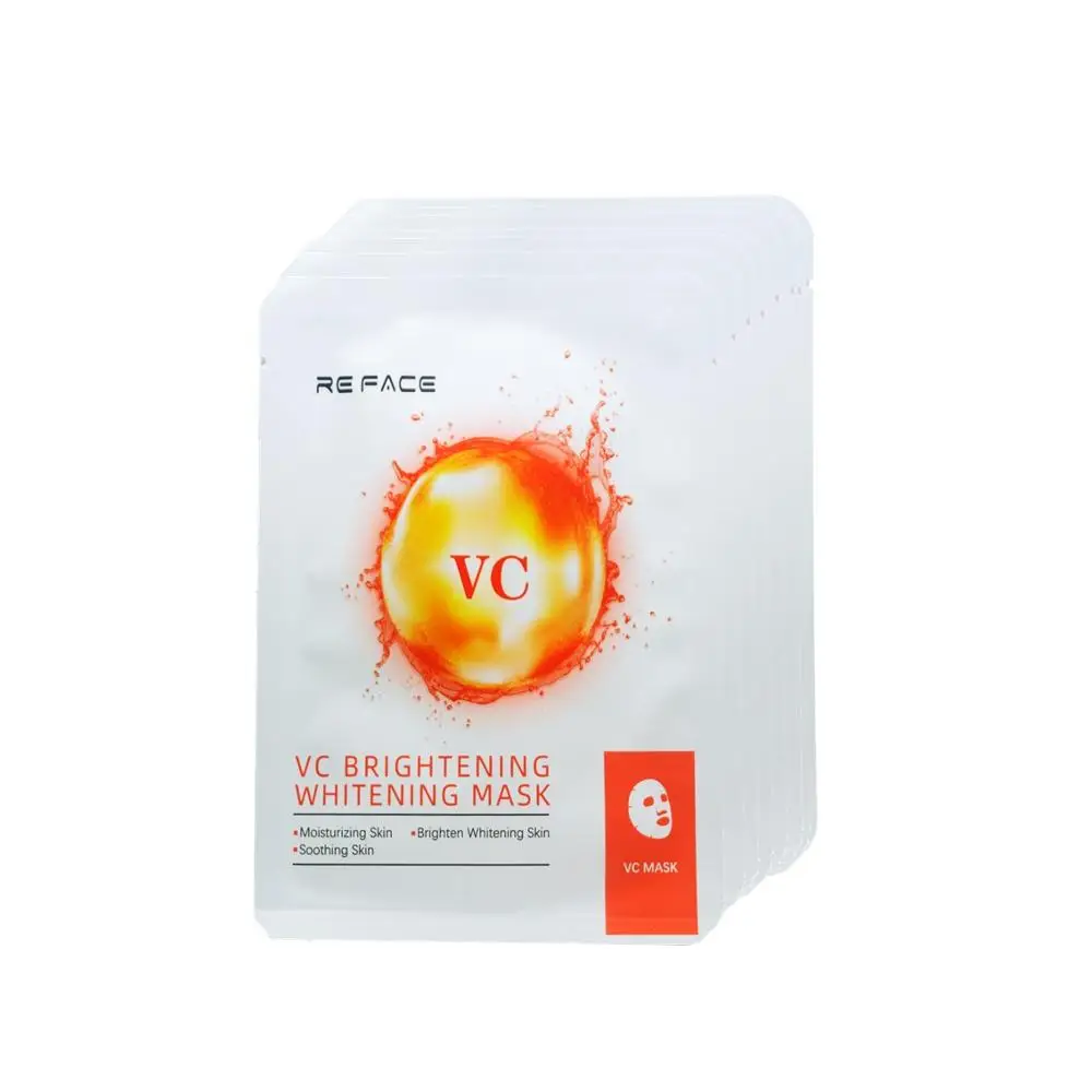 Лицевая маска с витамином C для осветления и отбеливания кожи