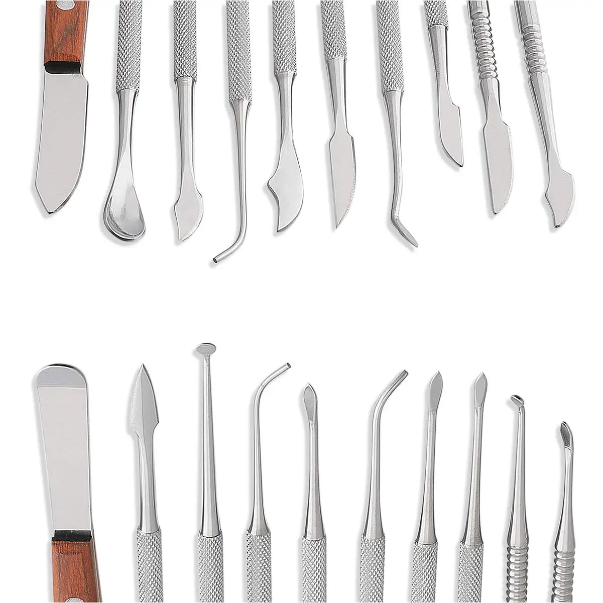  10 шт нержавеющая сталь стоматологический воск вырезка инструменты резчик по дереву комплект хирургические стоматологические скульптура нож инструмент набор с чехлом