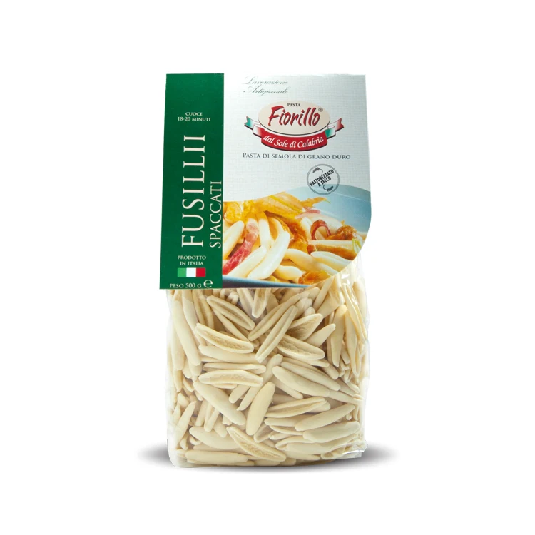 Высококачественная паста ручной работы artisan fusilli spaccati Pastificio Fiorillo 500gr