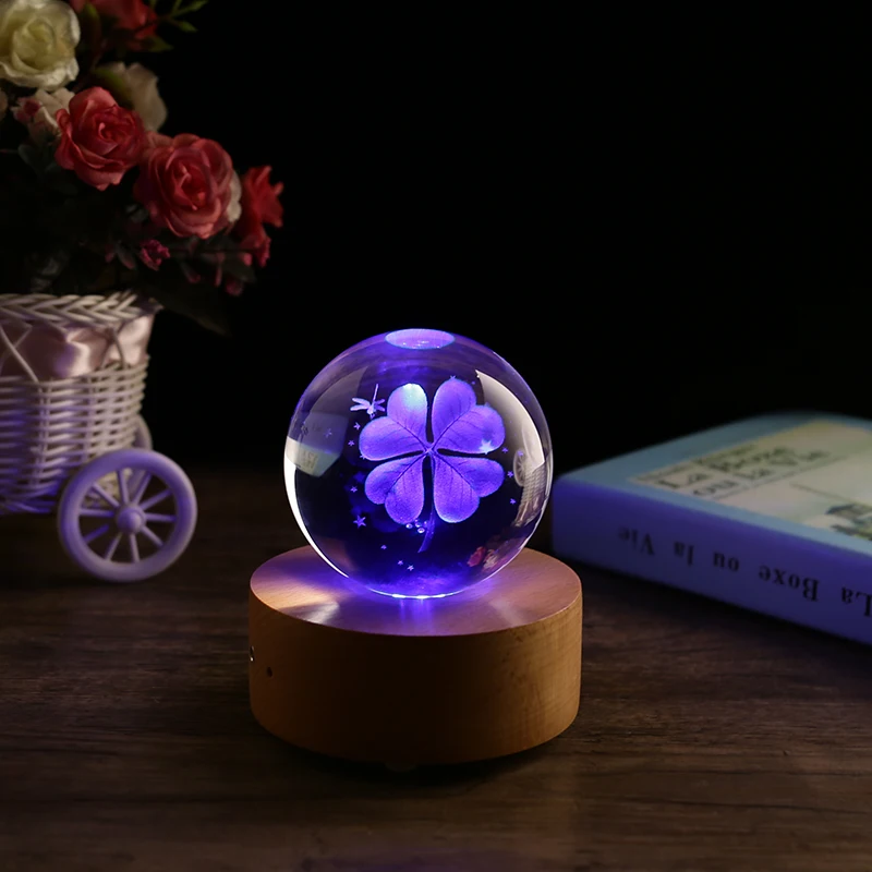 3D лазерный хрустальный шар волшебный подарок для подростков детей день рождения