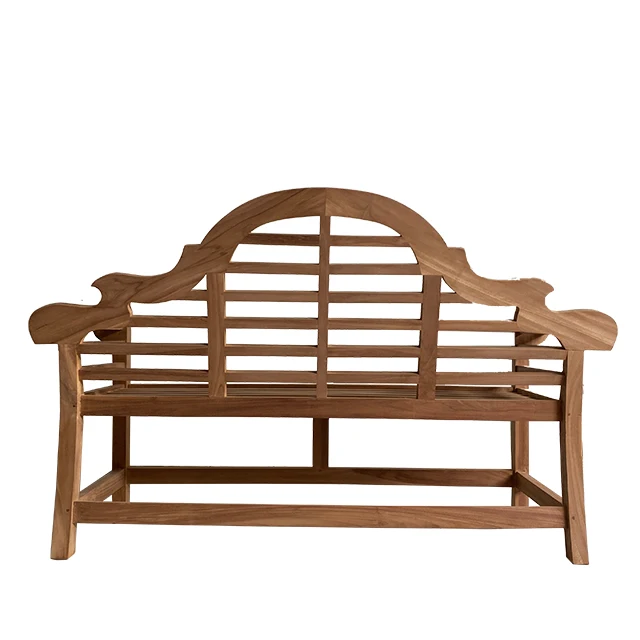  Лучшее качество Malborough 2 сиденья Banch из массива тика деревянная садовая мебель