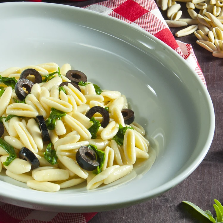 Фирменная этикетка Cavatelli Высококачественная Макарон ручной работы жёсткая семена 500gr