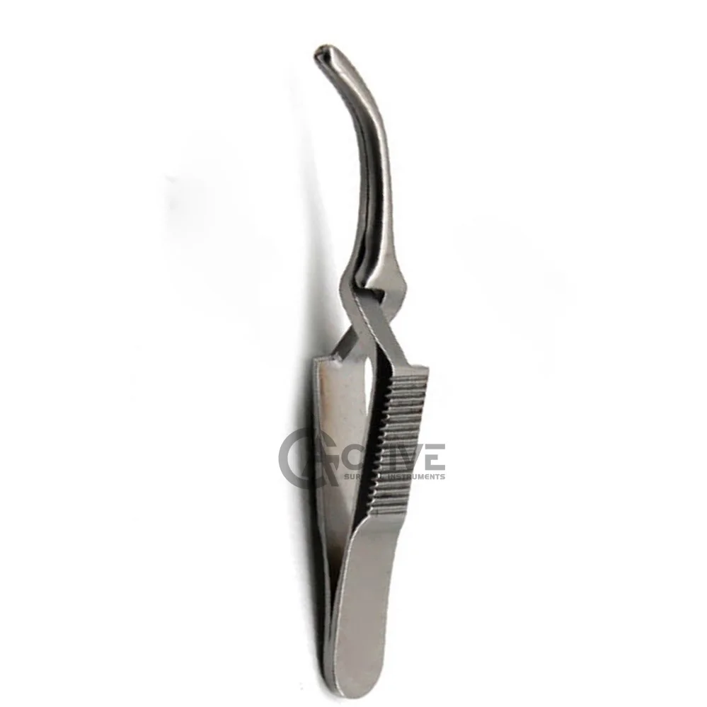 Surgical Debakey Bulldog Clamps Curved Jaws Cardiothoracic Medical Instruments Coronary Clamps  Reusable Cross Action n