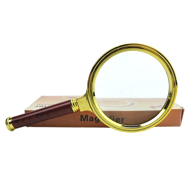 10X Magnificatio Plastic Magnifier Cheap Magnifying Glass Projector Magnifying Lens Inditradition Antique Handheld Jewelry Loupe