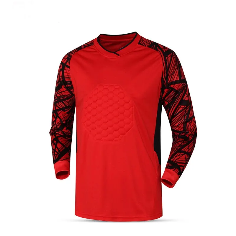 Long Sleeve Goalkeeper Jersey Sublimation Goalkeeper Jersey football Soccer goalkeeper jersey