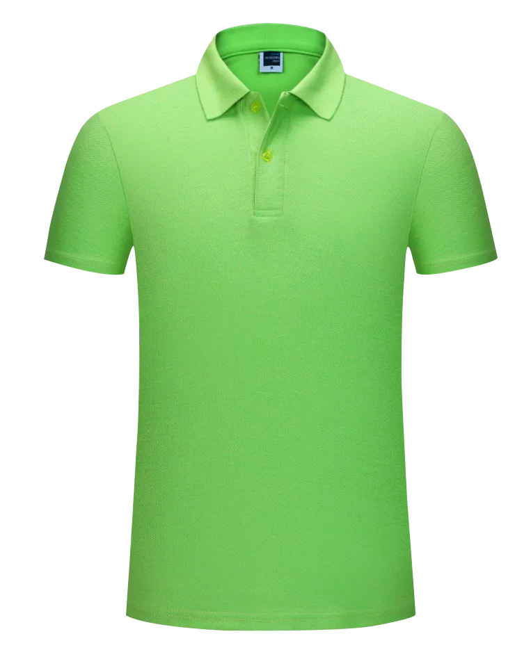 
Сделанная на заказ быстросохнущая летняя дышащая мужская рубашка-поло OEM 200 г 12 простых цветов на заказ 