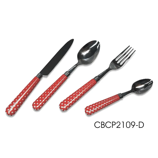 Stainless steel cutlery set - 8 pcs