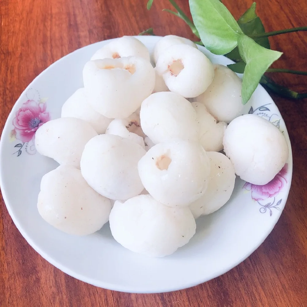 Вкусные личи тропические фрукты мясо вкусные и безопасные номер один во Вьетнаме