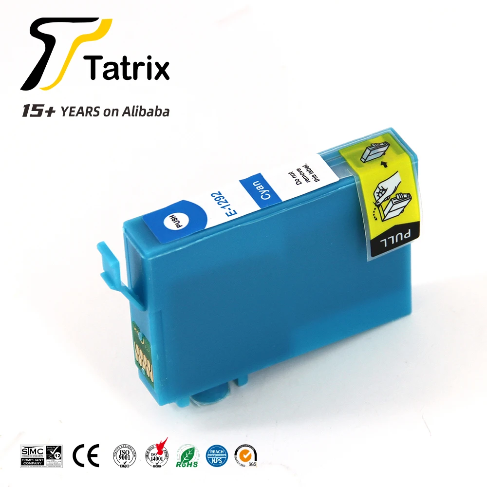 Tatrix T1291 T1292 T1293 T1294 Premium Color Compatible Printer Inkjet Ink Cartridge for Epson Stylus SX435W