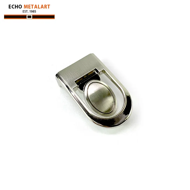 Nickel finish for easy used belt buckle in 30mm and belt for men leather top