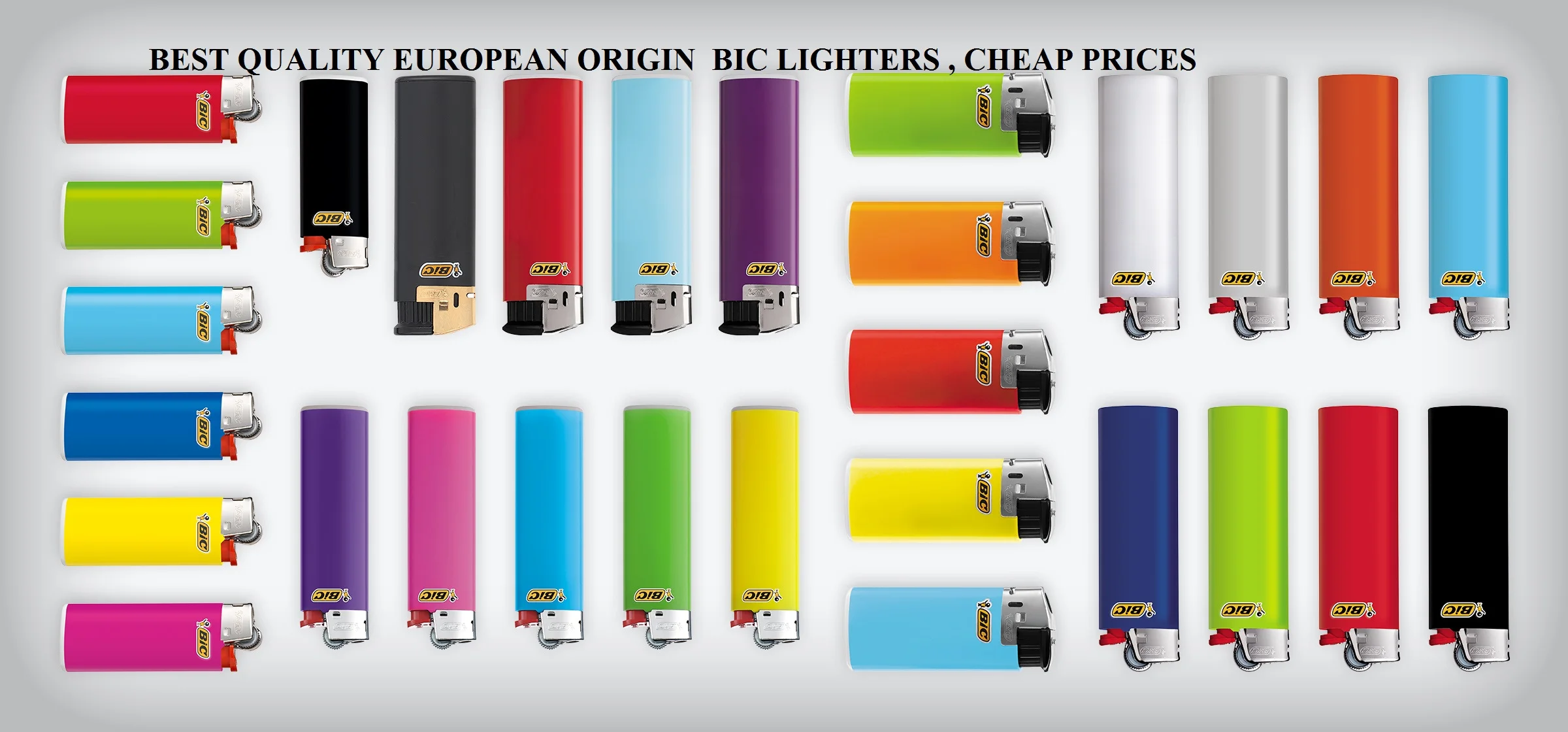 Зажигалка BIC Макси/мини зажигалка J25 J26 полный поддон 50 шт. бесплатная доставка