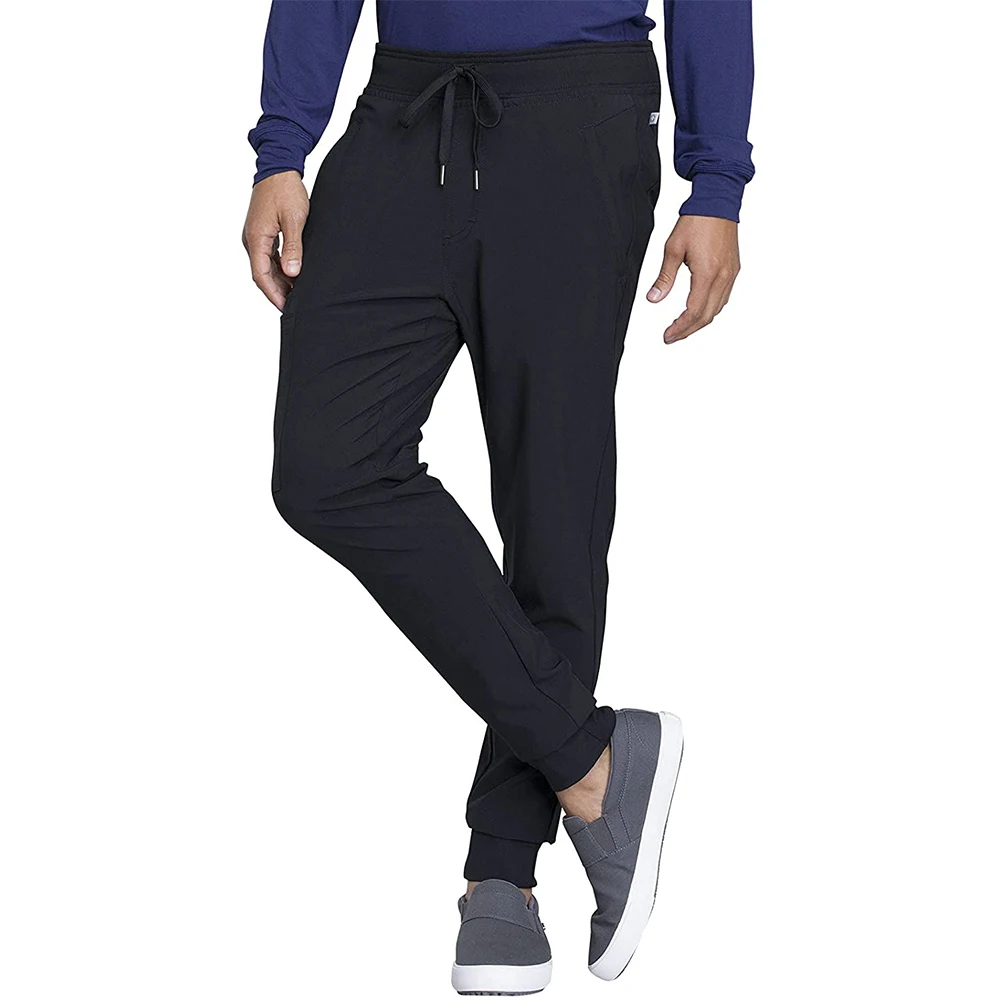 Scrubs Bottom Nursing Scrub Jogger with Elastic Waist Men Scrubs Pant