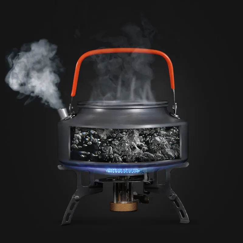 New Arrival Pots Japanese Aluminum Tea Hanging Portable Outdoor Cooking Kettle Camping