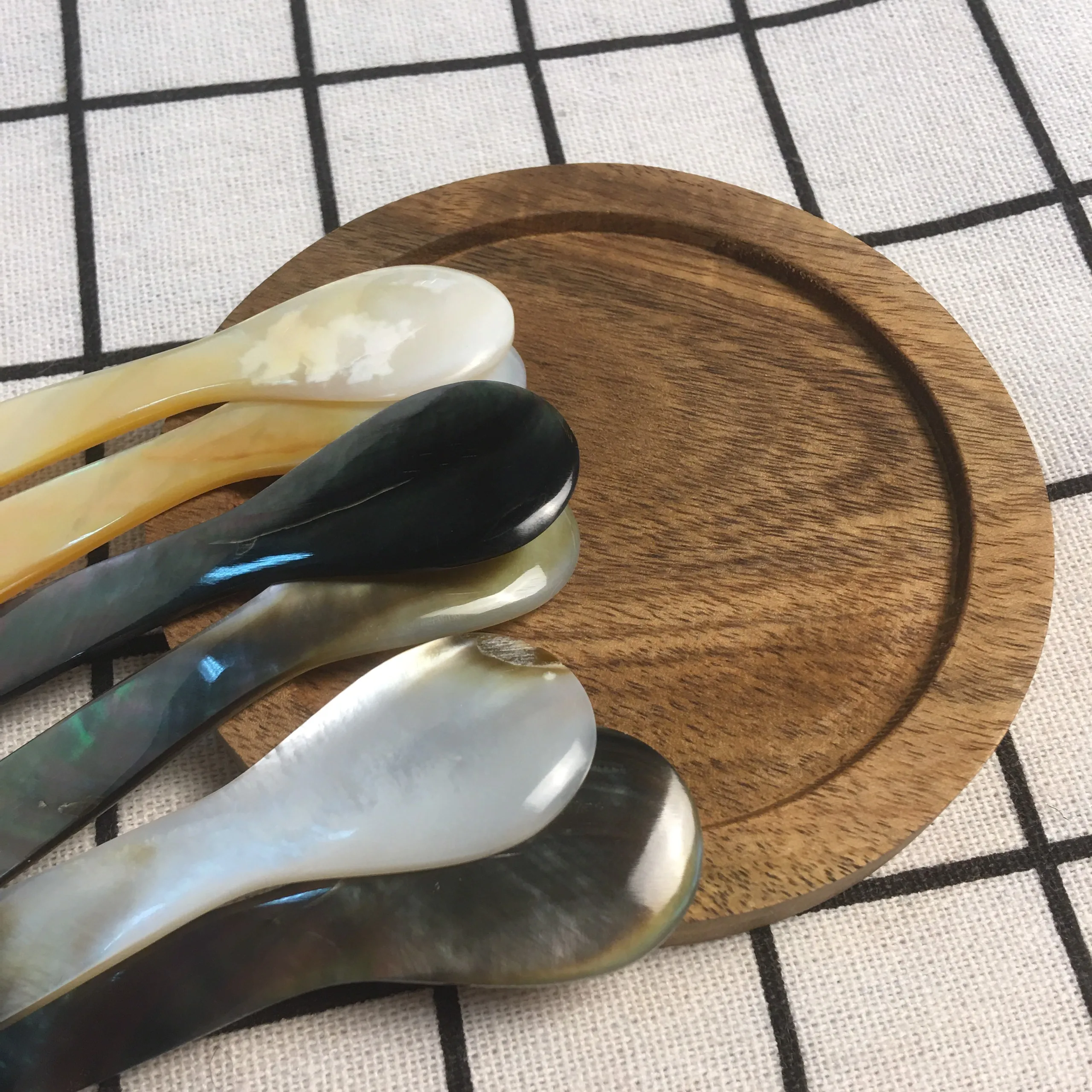 Eco-friendly Mini Caviar Spoon Size 8cm Everyday Spoon Set Sustainable Restaurant Kitchen Spoons Made in Vietnam OEM ODM