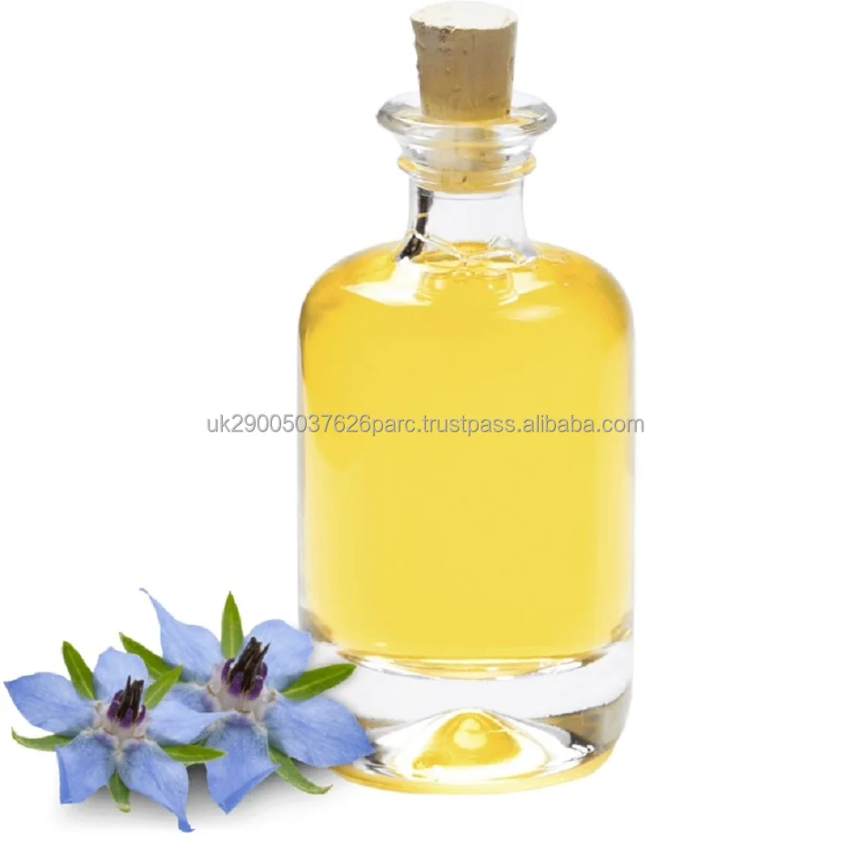 ORGANIC BORAGE SEED OIL, GLA-20%,  COLD PRESSED, PREMIUM, 100% PURE