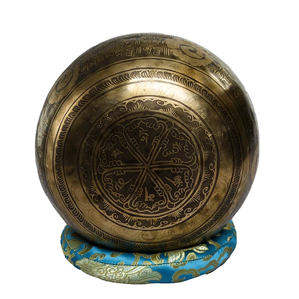 Handmade Tibetan bronze 7 Chakra  Healing Singing Bowl| A Statue For Decorative, Religious And Healing Purpose