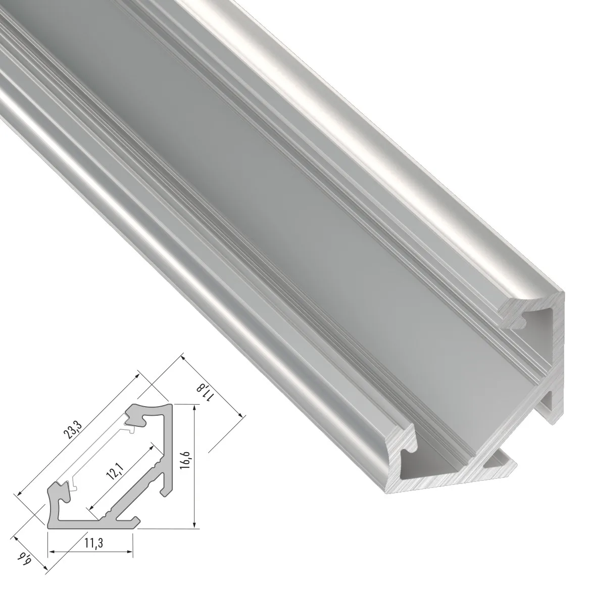 Durable Shell Scheme Aluminum Beam Profile for Expo Booth