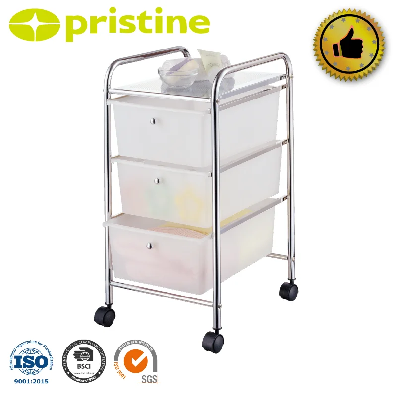 shopee household storage MIT wholesale Taiwan Furniture Manufacturer best 3 tier plastic storage drawer